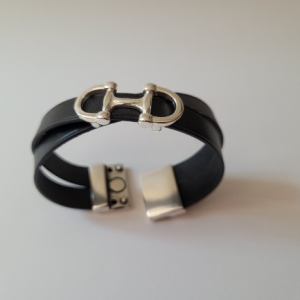 Bracelet sur mesure thème équitation - maboutikuir