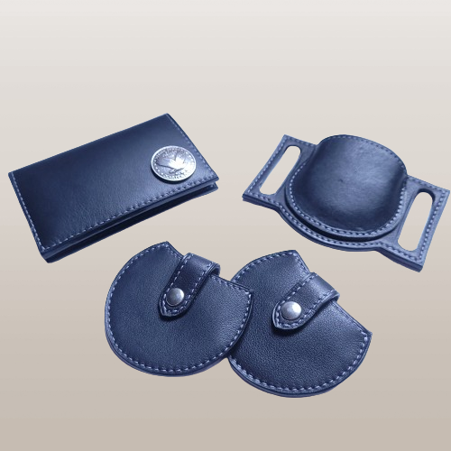 Etuis montre à gousset et porte cartes